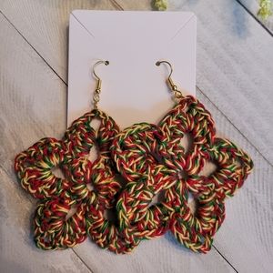 CHRISTMAS Gift crochet Earrings